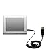 Search Our Specialty Mall : Coiled Power Hot Sync and Charge USB Data Cable w/ Tip Exchange for the Amcor Navigation GPS 3750 - Gomadic Brand