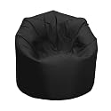 XL Beanbag Chair BLACK - Outdoor & Indoor use (water resistant)