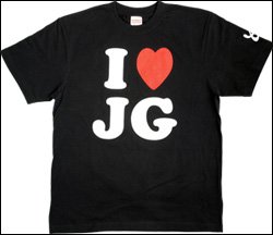 Cover image : 【ジャンクガレッジ Tシャツ】 I❤JG 黒