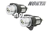 NOKYA High Power Angel Eye Light 6W LED 6000K HID White replacement bulbs for BMW E90/91 models.