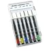 Cables to Go 6 Piece Precision Screwdriver Set - Screwdriver kit - chrome