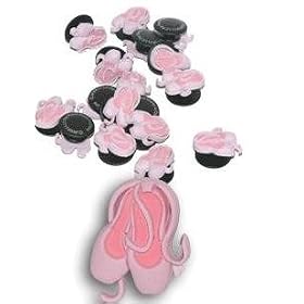 Ballet Crocs Shoe Charms, Set of 7 Charms