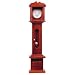Dollhouse Miniature Grandfather Clock with Pendulum