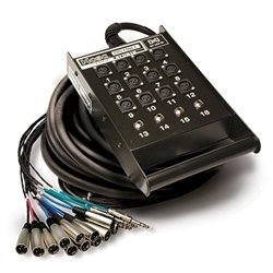 Hosa SH-12X4-25 Stage BOX Non-Locking 12X4 25 Feet On Sale