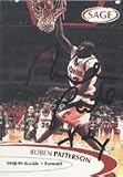 Ruben Patterson, Cincinnati Bearcats - Los Angeles Lakers, 1999 SAGE Autographed Card