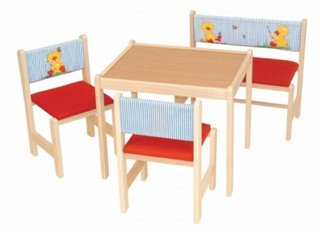 ROBA 5017-NE Kindersitzgruppe, 4teilig ROBA 5017-NE Kindersitzgruppe, 4teilig