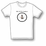 Kill All Da Gophers Women's Cut T-Shirt