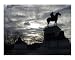 Capitol Horseman and Lion Education Photographic Poster Print by April Sims, 10x8