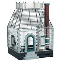 Stone Cottage Bird Cage&ndash; Multicolor(Small)