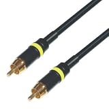 RG59 RCA plug to RCA plug 30.0m (Yellow ident ring)