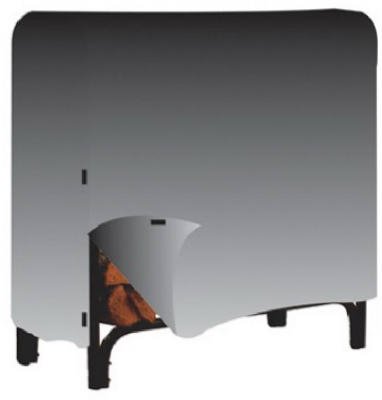 4′ Vinyl Log Rack Cover