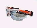 ALPLAND --KITE- SKI  SPORTBRILLE mit BAND SMOKE SILVER