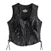 H-D Women's Horizon Leather Vest XL