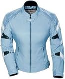 TOURMASTER/CORTECH LRX WOMENS MOTORCYCLE JACKET LB/WH SIZE:SML
