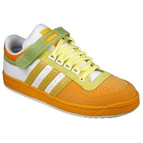 Adidas Mens Concord Lo Crt Orange Yellow Lime Casual