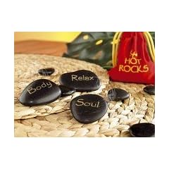 Original Newgen Medicals Hot Stones - Wellness W�rmesteine