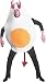 Funny Adult Men's Deviled Egg Costume