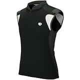 Pearl Izumi 2008 Men's P.R.O. Sleeveless Cycling Jersey - Black/White - 0655-065