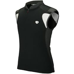 Pearl Izumi 2008 Men's P.R.O. Sleeveless Cycling Jersey - Black/White - 0655-065