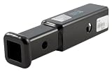 Curt Manufacturing 45770 Adaptable Hitch Extender 2 In To 1 1/4 In By 7 In Long