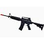 Starter Pack - M4 M16 Metal Gear Box 380 FPS Airsoft Full Auto Electric Rifle W/ 8000 BBs + Protection Vest
