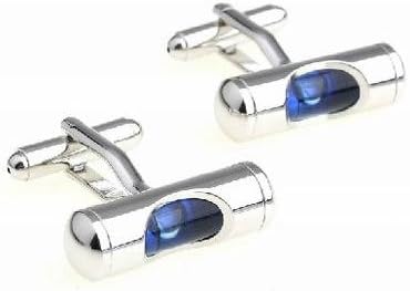 MgMi® Working Green Level Cufflinks Gift Boxed (Blue)