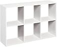 ClosetMaid 1578 Cubeicals Mini 6-Cube Organizer, White