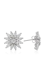 CZ BY KENNETH JAY LANE Pendientes Flower