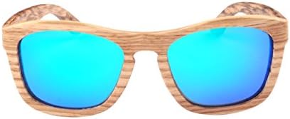KangChen W3018 Polarized Lens Bamboo Wood Sunglasses
