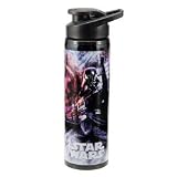 Vandor 2-3/4 by 2-3/4 by 9-1/2-Inch Star Wars 27-Ounce Stainless Steel Water Bottle