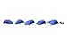 ETCH Jugs Set A Climbing Hold, Blue