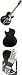 Michael Kelly Vibe Gloss - Black Finish 6-string Electric Guitar