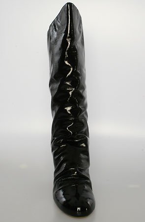 80%20 The Jackie Hidden Wedge Boot in Black Patent,Shoes for Women from 80%20