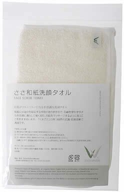 ささ和紙 洗顔タオル