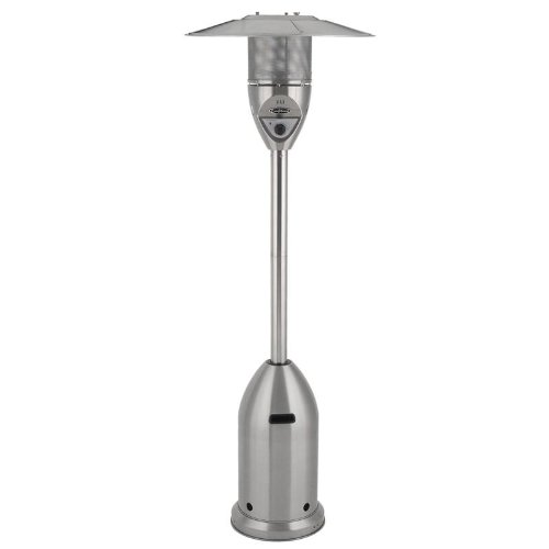 Fire Sense Deluxe Patio Heater, Unpainted Stainless Steel