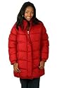 Women's Channel Quilted Puffer Jacket with Faux Fur Trim