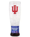 Indiana Hoosiers Crystal Pilsner Glass