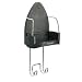 Brabantia 385742 Wall Mounted Iron & Ironing Table Holder, Black