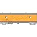 HO RTR Steam Generator Car, MILW/UP #72