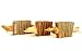 Clapper Clacker Shaker Rattle Percussion Instrument- Animal Motif