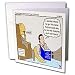 Rich Diesslins Funny Theology Cartoons - Irenaeus - Studies At the Feet of Polycarp - Greeting Cards-12 Greeting Cards with envelopes
