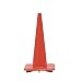 Work Area Protection 28PVCTL Polyvinyl Chloride Trimline Traffic Cone, 7-1/2" Diameter x 28" Height, Fluorescent Orange