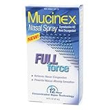 Mucinex Nasal Spray, Full Force, 12 Hour, .75 fl oz