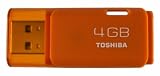 Toshiba USB-Stick TransMemory Modell Hayabusa (4 GB orange)