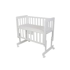 Troll Bedside Crib (White)