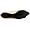 BCBGMAXAZRIA Women's Emlyn Pointed Toe Flat,Black/Natural,8 M