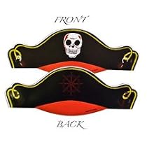 12 Pirate Hats