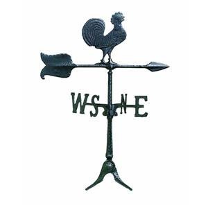 Whitehall Prod. WV3-A-76SR-BKND Rooster Weathervane