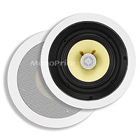 Best Price 8 Inches 2-Way In-Ceiling Speakers (Pair) - 80W