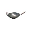 14 inch Carbon Steel Wok w/ Helper Handle (round bottom) USA made